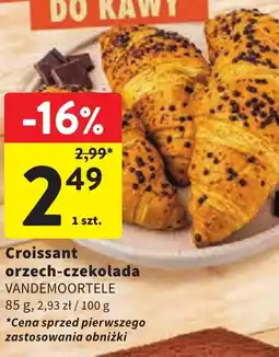 Intermarche Vandemoortele Croissant orzech-czekolada oferta