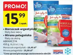 Intermarche Abramczyk Morszczuk argentyński lub Miruna patagońska oferta