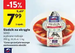 Intermarche Seko Śledzik na okrągło oferta