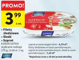Intermarche Łosoś Ustka Filety śledziowe, Śledź lub Szprot oferta