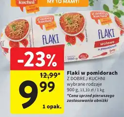 Intermarche Z Dobrej Kuchni Flaki w pomidorach oferta