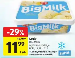 Intermarche Big Milk Lody oferta