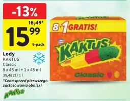 Intermarche Kaktus Lody Classic oferta
