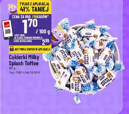 Polomarket Cukierki Milky Splash Toffee oferta