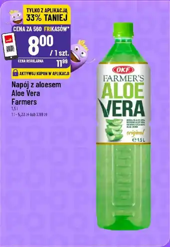 Polomarket Napój z aloesem Aloe Vera Farmers oferta