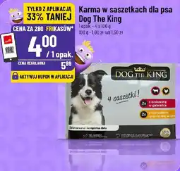 Polomarket Karma w saszetkach dla psa Dog The King oferta