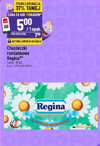 Chusteczki rumiankowe Regina