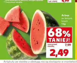 Kaufland Arbuz ze skrzyni luzem oferta