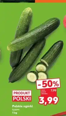 Kaufland Ogórki polskie oferta