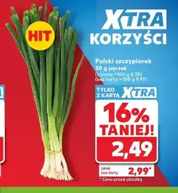 Kaufland Szczypiorek pęczek oferta