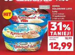 Kaufland Lody Koral Kolorowe Lato oferta