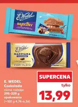 Kaufland Czekolada E. Wedel Nadziana Deserowa oferta