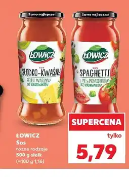 Kaufland Sos Łowicz Spaghetti oferta