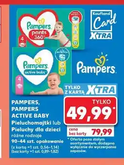 Kaufland Pieluchomajtki Pampers Pants 360 oferta