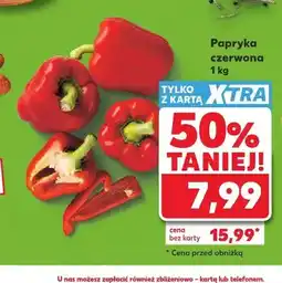 Kaufland Papryka czerwona oferta