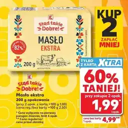 Kaufland Masło ekstra Stąd Takie Dobre! oferta