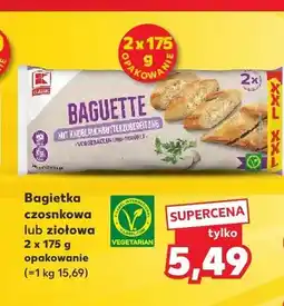 Kaufland Bagietka ziołowa K-Classic oferta