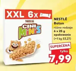 Kaufland Baton zbożowy Nestlé Cini Minis oferta
