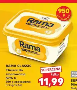Kaufland Rama Classic Tłuszcz do smarowania 59% tł oferta