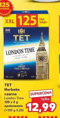 Kaufland Herbata czarna TET London Time oferta