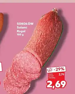 Kaufland Salami Rogal Sokołów oferta