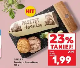 Kaufland Pasztet z borowikami Gzella oferta