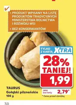 Kaufland Gołąbki pilzneńskie Taurus oferta