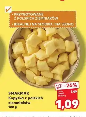 Kaufland Kopytka z polskich ziemniaków Smakmak oferta