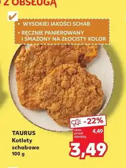 Kaufland Kotlety schabowe Taurus oferta