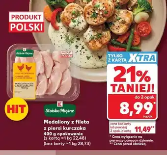 Kaufland Medaliony z fileta z piersi kurczaka Stoisko Mięsne oferta