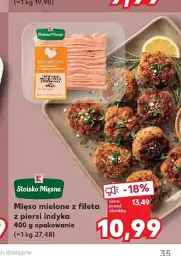 Kaufland Mięso mielone z fileta z piersi indyka Stoisko Mięsne oferta