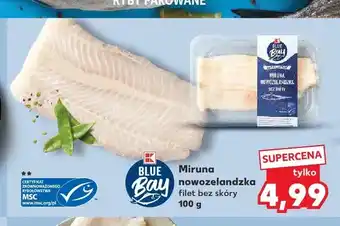 Kaufland Miruna nowozelandzka filet bez skóry Blue Bay oferta