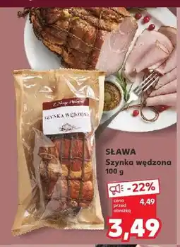 Kaufland Szynka wędzona Sława oferta