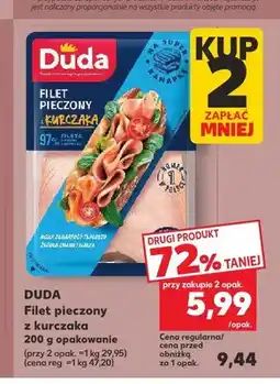 Kaufland Filet pieczony z kurczaka Duda oferta