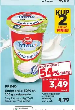 Kaufland Śmietanka Primo 30% tł oferta