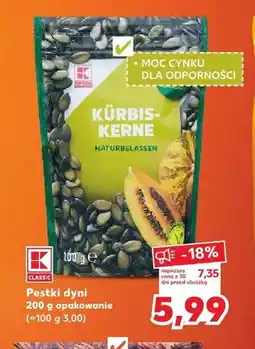 Kaufland Pestki dyni K-Classic oferta