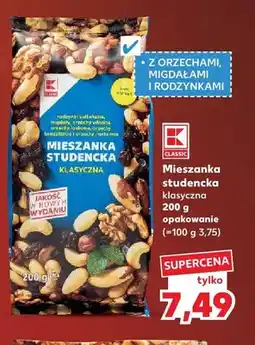 Kaufland Mieszanka studencka klasyczna K-Classic oferta