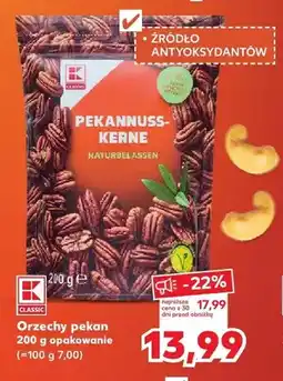 Kaufland Orzechy pekan K-Classic oferta
