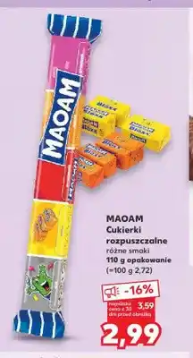 Kaufland Cukierki rozpuszczalne Maoam Bloxx oferta
