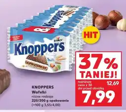 Kaufland Wafelki Knoppers 8-pak oferta