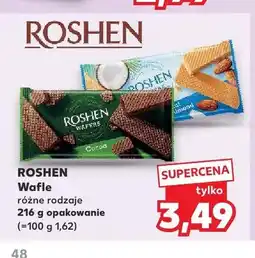 Kaufland Wafle Roshen kakaowe oferta