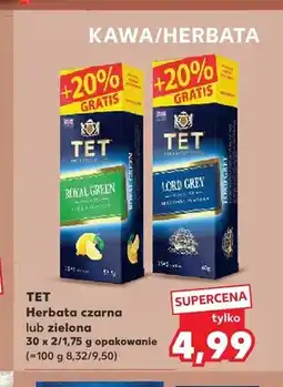 Kaufland Herbata zielona TET Royal Green oferta