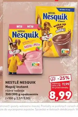 Kaufland Napój instant Nesquik Classic czekoladowy oferta