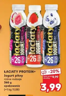 Kaufland Jogurt pitny Łaciate Protein+ oferta