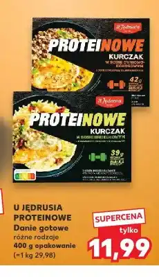 Kaufland Danie gotowe Kurczak w sosie dyniowo-kokosowym U Jędrusia Proteinowe oferta