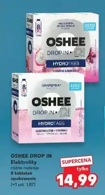 Kaufland Elektrolity w tabletkach Oshee Drop In Hydrotabs Grapefruit oferta