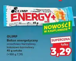 Kaufland Baton energetyczny Olimp Energy+ Bar orzechowo-karmelowy oferta