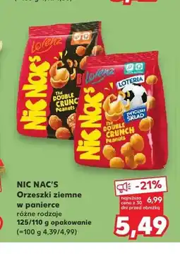 Kaufland Orzeszki ziemne w panierce Lorenz Nic Nac's oferta