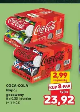 Kaufland Napój gazowany Coca-Cola Original Taste 8-pak oferta