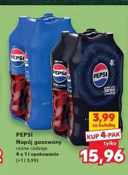 Kaufland Napój gazowany Pepsi 4-pak oferta